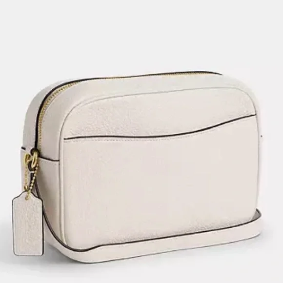 Coach Mini Jamie Camera Bag in Chalk and Gold. - Picture 2 of 13